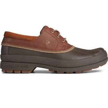 Sperry Cold Bay 3-eye Hnede - Panske Zimne Topanky